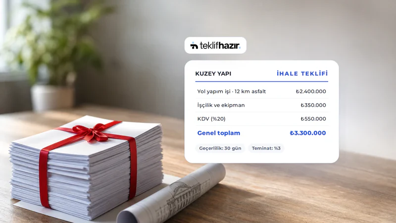 İhale Teklif Hazırlama: Kamu İhalesine Doğru Teklif Verme Rehberi