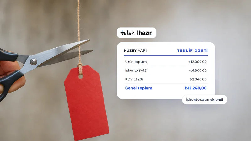 İskonto Nedir? Tanımı, Türleri ve Teklifte Doğru Kullanımı